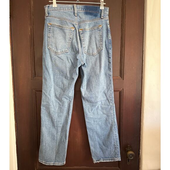 ABERCROMBIE & FITCH | The Ankle Straight Ultra High Rise Jeans | Size 26/2 - Picture 2 of 4